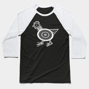 Grey Chicken Baseball T-Shirt